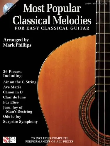 Beställ idag Most Popular Classical Melodies For Easy Classical Guitar