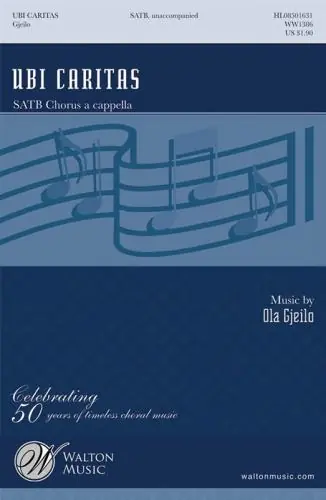 Reapris Ola Gjeilo: Ubi Caritas (SATB)