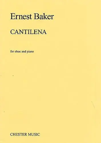 Ernest Baker: Cantilena For Oboe And Piano Köp online