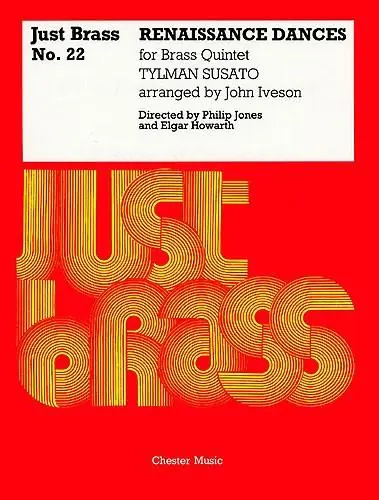 Endast idag Tylman Susato: Renaissance Dances (Just Brass No.22)