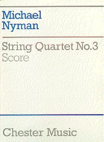 Begränsat erbjudande Michael Nyman: String Quartet No. 3 Score