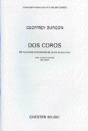 Handla nu Geoffrey Burgon: Dos Coros For 12 Solo Voices Or Choir