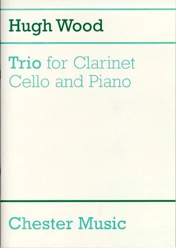 Hugh Wood: Trio For Clarinet, Cello And Piano Op.40 (Score) Nedsatt pris