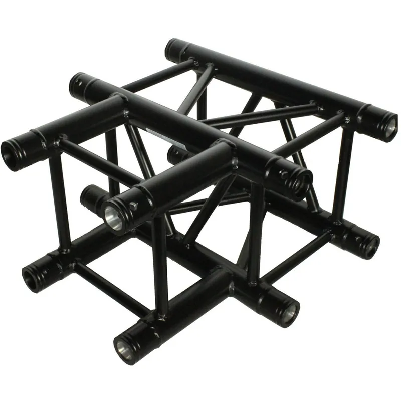 Duratruss DT 34/2-T35-T T-stycke - matt svart Rabatt