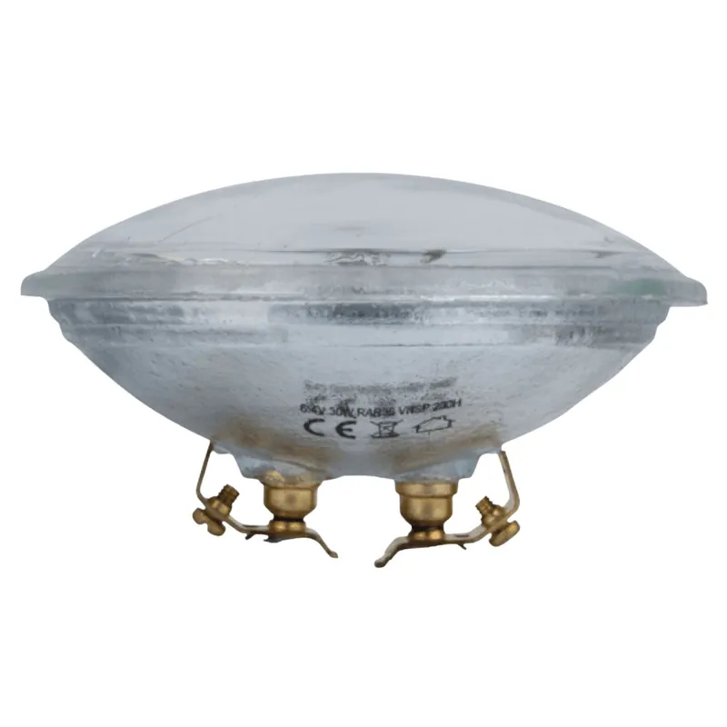 Snabb frakt Showgear 4515 PAR-36 6,4 V, 30 W, skruvplint, VNSP, dimbar