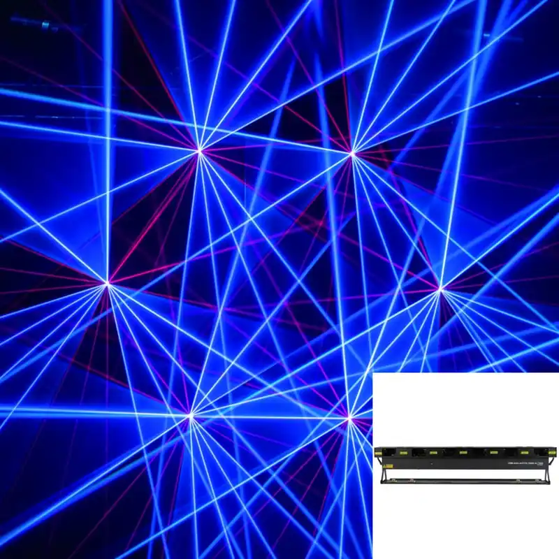 Showtec Galactic RGB-6-751 fettstrålelaser Bästa pris