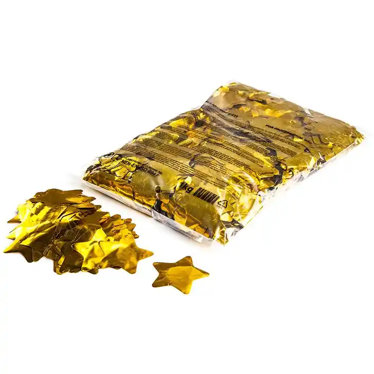 Magic FX CON14GL metallic konfetti storpack stjärnformad gu Premium