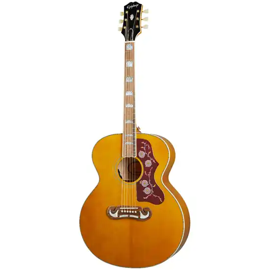 Epiphone J-200 Aged Antique Natural Gloss Rea