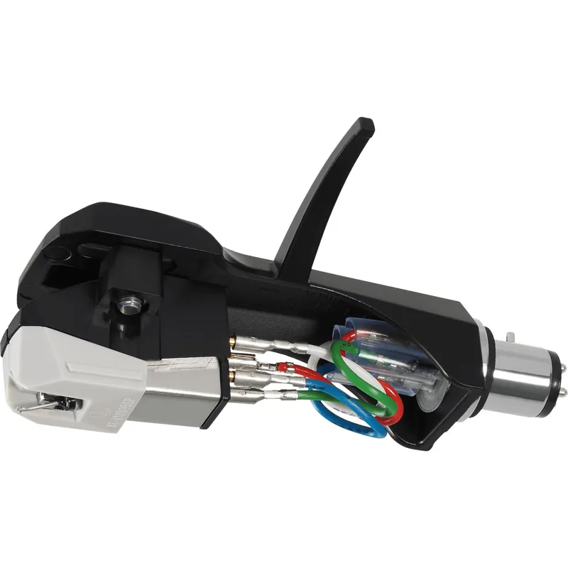 Billigare Audio Technica AT-VM95SP/H 78RPM SP MM Cartridge Mounted on