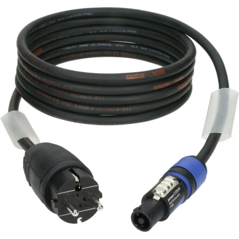 Endast denna vecka Klotz PT1-GA-0200 TITANEX H07RN-F power cable 3G 1.5 mm² Sc