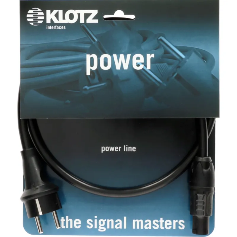 Klotz PCONST0300 flexible H05VV-F power cable 3G 1.5 mm² Sc Beställ nu