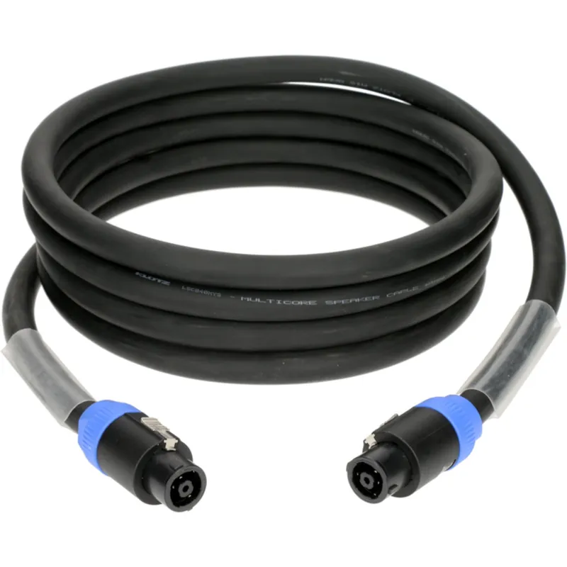 Klotz L84SXSPFF0060 8x 4.0 mm² speaker cable PVC speakON 8p Kundfavorit