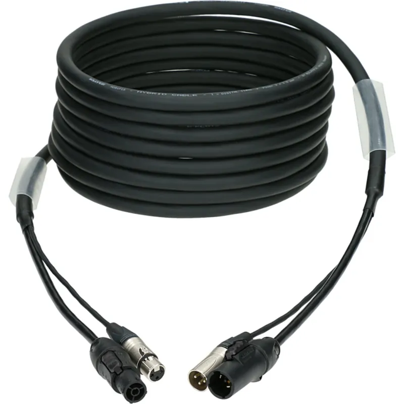 Klotz H1A33NT005 DMX & power 3G1.5 hybrid cable XLR 3p + pow Rabatt