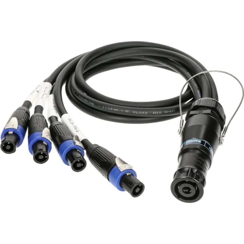 Trygg betalning Klotz SPT8M-T4FB-05.0 Högtalaradapter för TOP & SUB