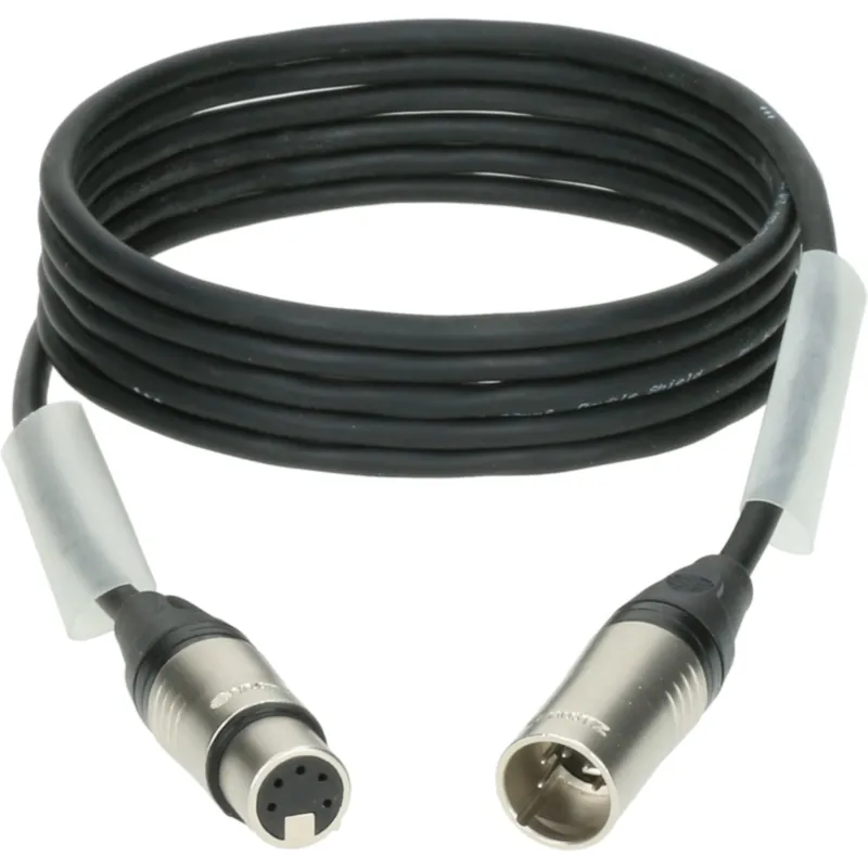 Rabatter Klotz LPXDMXK1-1000 Flexibel DMX-kabel med XLR-anslutningar
