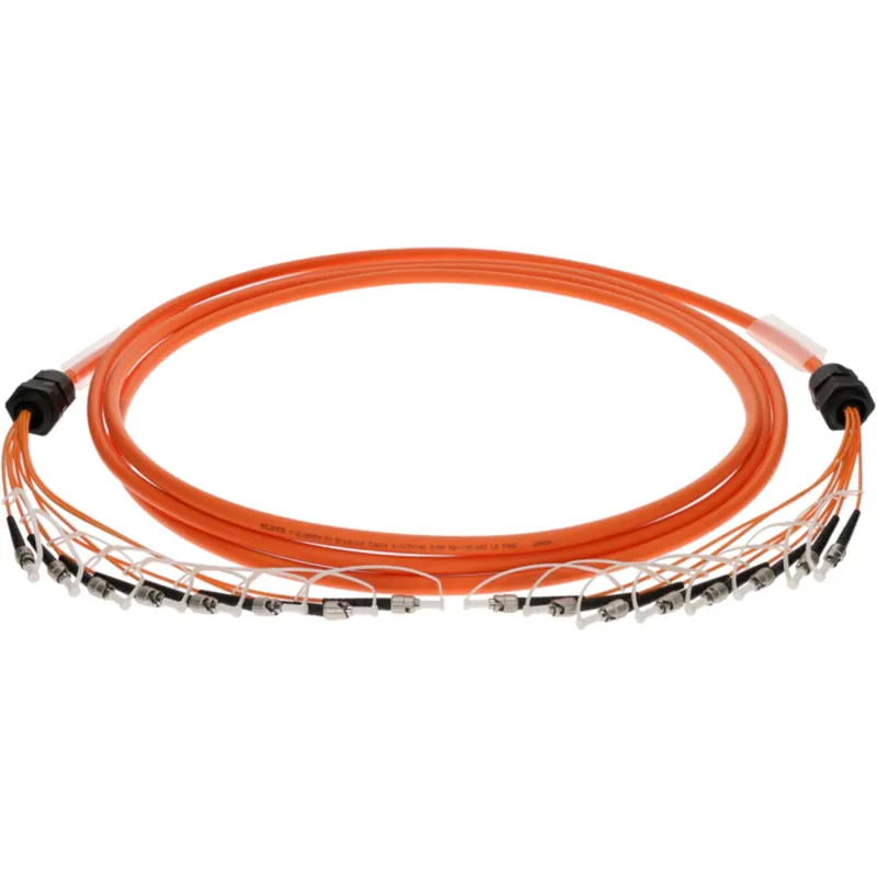 Nyhet Klotz FO8BMUU250 Fiberoptisk breakout-kabel 8x ST 250 meter