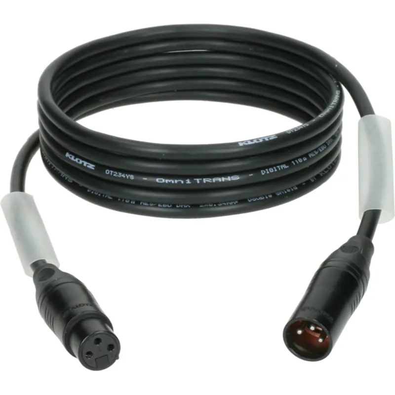 Klotz PD7-3XL11A020.0 AES/DMX-kabel med XLR 3p 20 meter Rabatter
