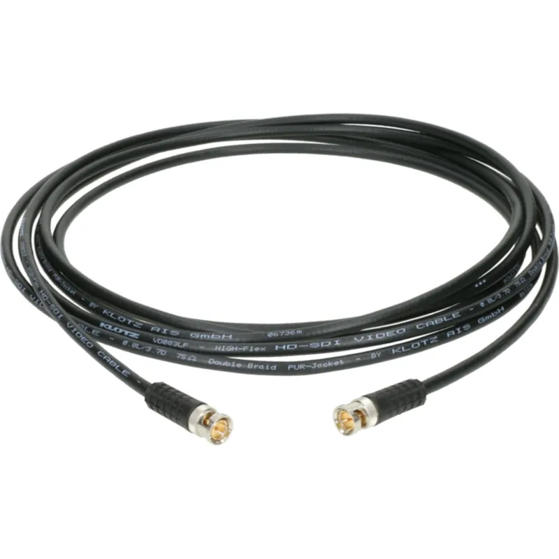 Begränsat erbjudande Klotz VU08L1DS0-0100 UHD-videokabel med BNCslim-kontakter 1