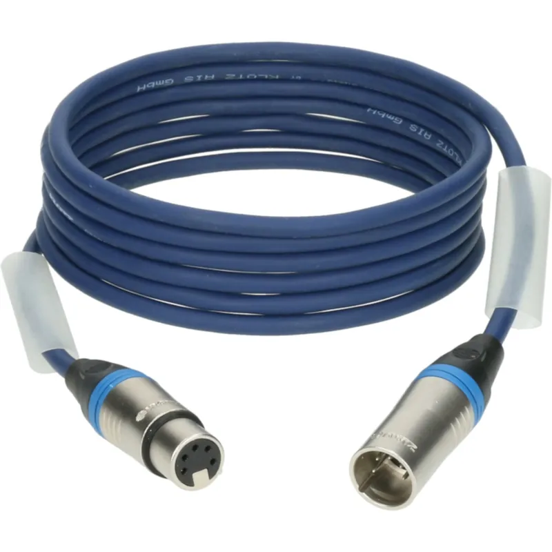 Klotz PD4-5XK22A015.0 Dubbelskärmad DMX-kabel 15 meter Snabb frakt