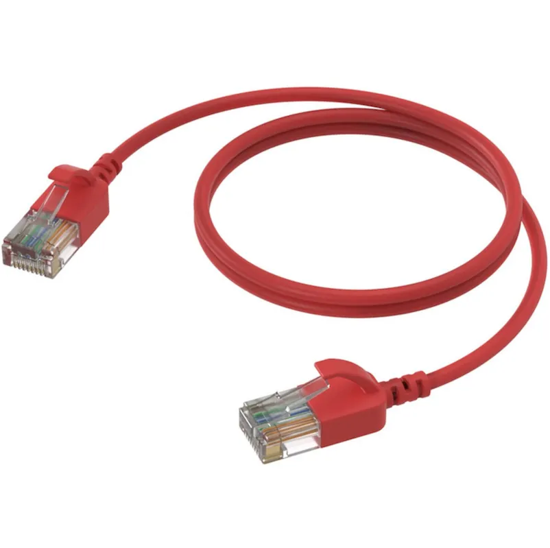Lägg i varukorgen Procab CSD560R/0.5 Slimline CAT6A Nätverkskabel 0,5 meter