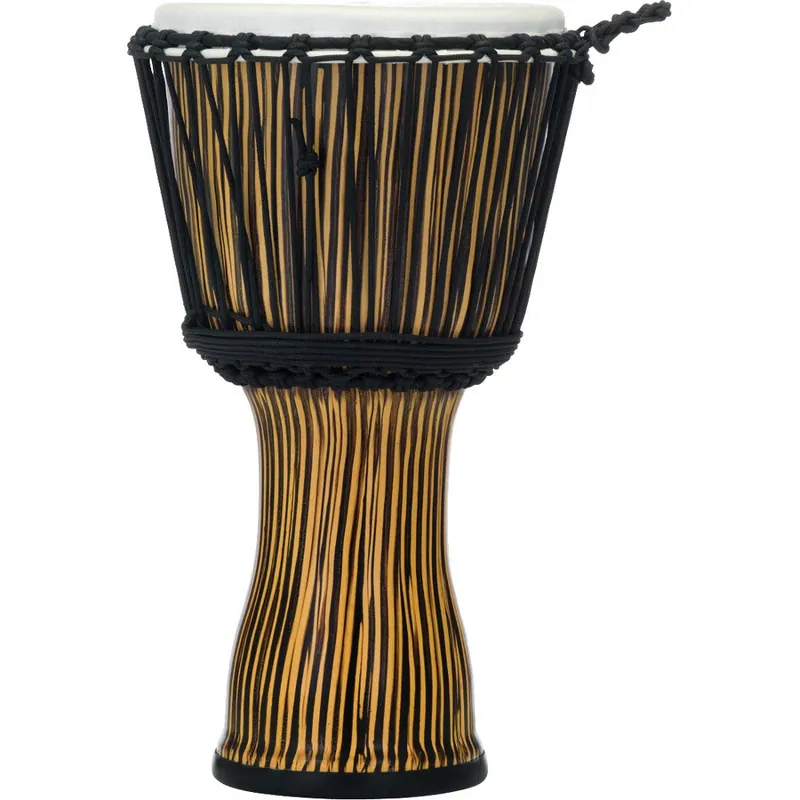 Pearl PBJVR-10/698 Rope Tuned djembe Zebra Grass 10 tum Reapris
