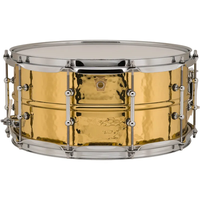 Ludwig LB422BKT Hammered Brass 14 x 6,5 tum virveltrumma ham Bästa pris