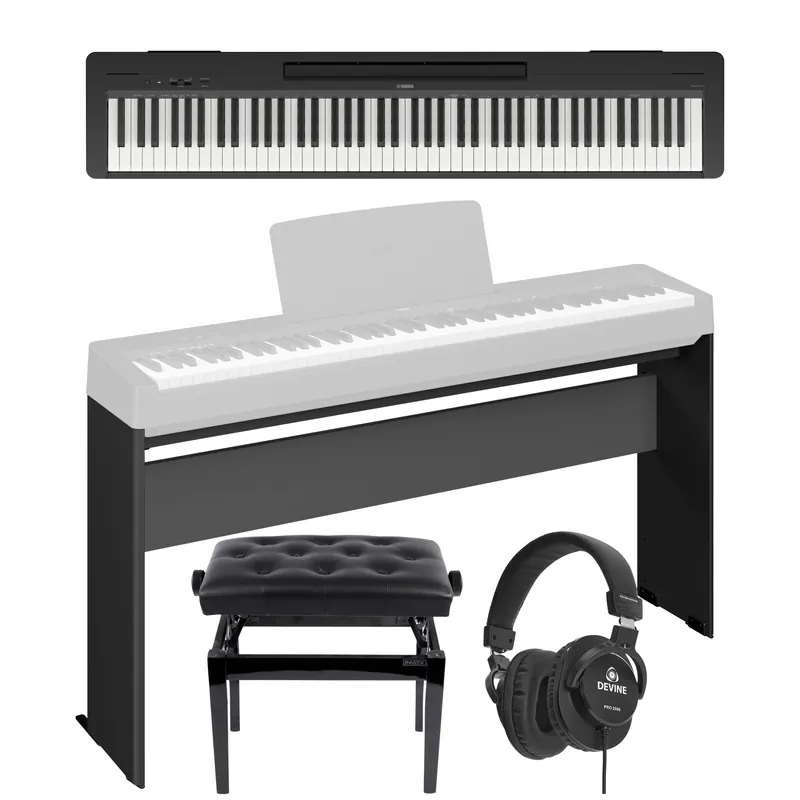 Yamaha P-145B Piano startset Deluxe Kundfavorit