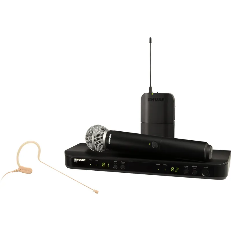 Erbjudandepris Shure BLX1288E/MX53-S8 trådlös mikrofonsats (823-832 MHz)