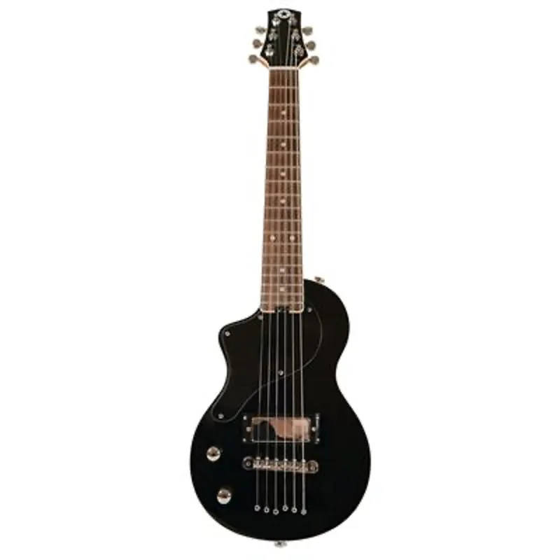 Blackstar Carry-On Left Hand Jet Black vänsterhänt elektri Extra rabatt