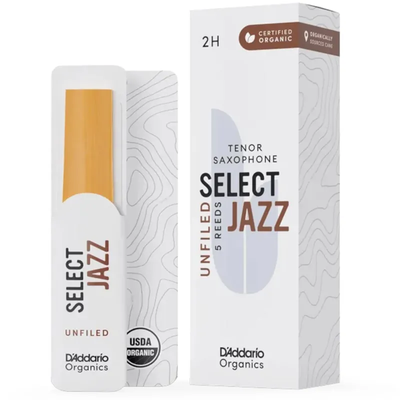 Sänkt pris D'Addario Woodwinds RRS05TSX2H Organic Select Jazz Tenor sax