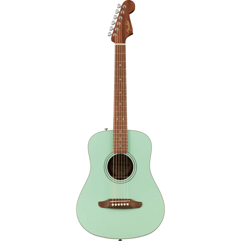 Fri frakt Fender California Standard Redondo Mini Surf Green akustisk