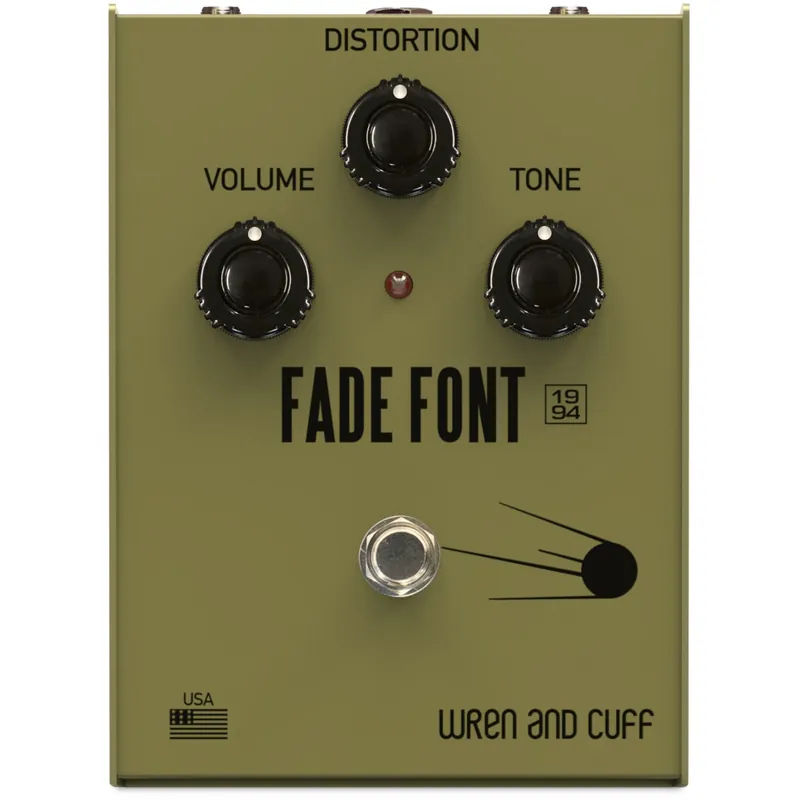 Wren and Cuff Fade Font '94 - Fuzz / Distortion Kundfavorit