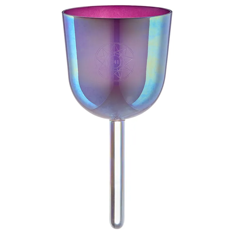 Begränsat antal Meinl ESOLCSB741 Essence Solfeggio Crystal Singing Bowls SOL