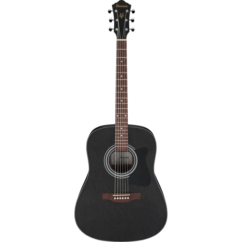 Ibanez V54NJP Weathered Black Open Pore Jam Pack Quick Start Sista chansen