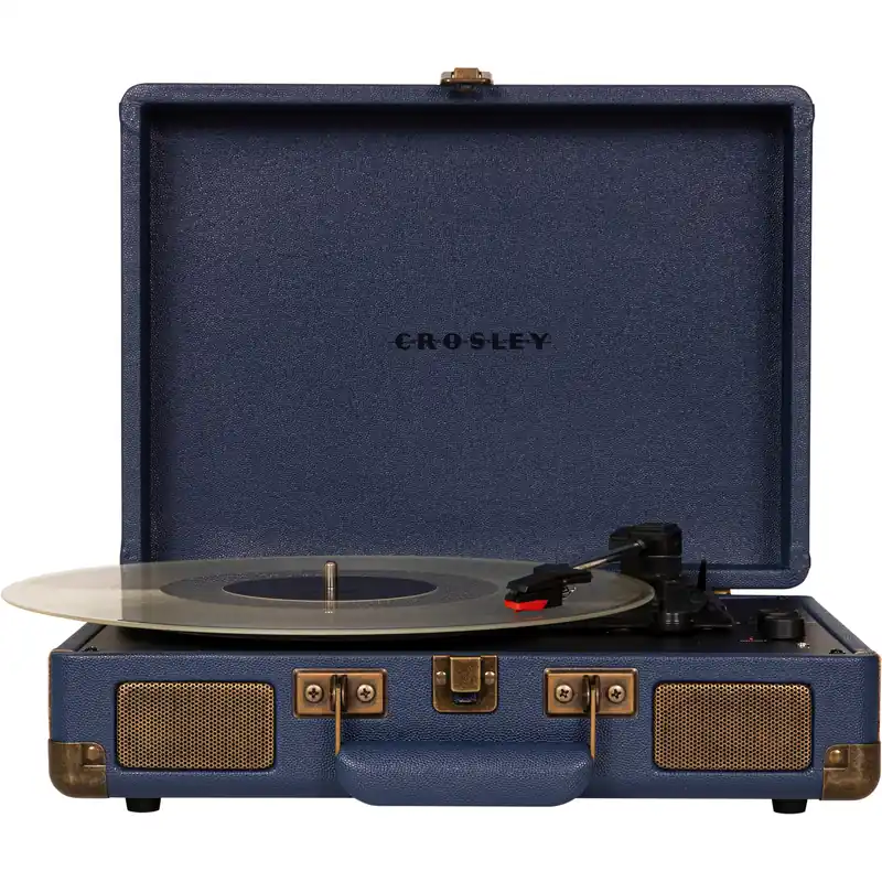 Crosley CR8005F-NV4 Cruiser Plus Navy Record Player Rea