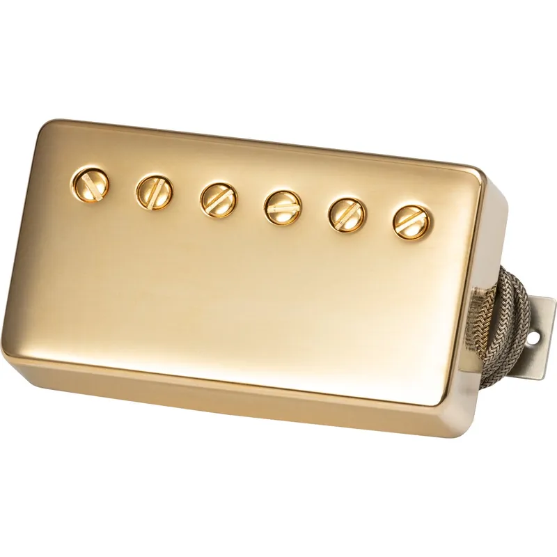 Snabb frakt Gibson Custombucker Underwound Double Black Gold Cover Humbu