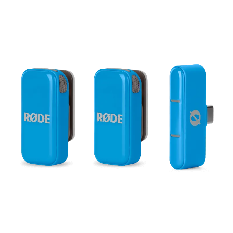 Fynd Rode Micro (USB-C, Blue) Ultra-Compact Wireless Mic System