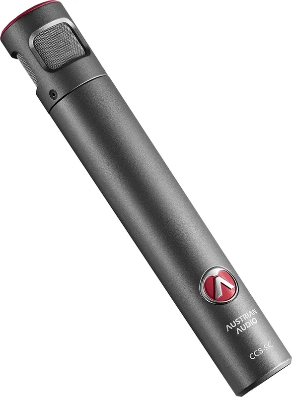 Sänkt pris Austrian Audio CC8 – Superkardioid kondensatormikrofon för instrument, med OCH8 Mic Clip, CCW8 puffskydd, MSC8 väska