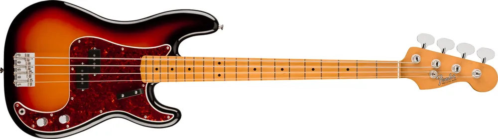 Sista chansen Fender Vintera III Late ’60s Precision Bass, Maple Fingerboard, 3-Color Sunburst