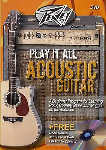 Play It All Acoustic Guitar DVD And CD Reapris