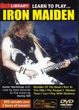 Lick Library: Learn To Play Iron Maiden Beställ nu