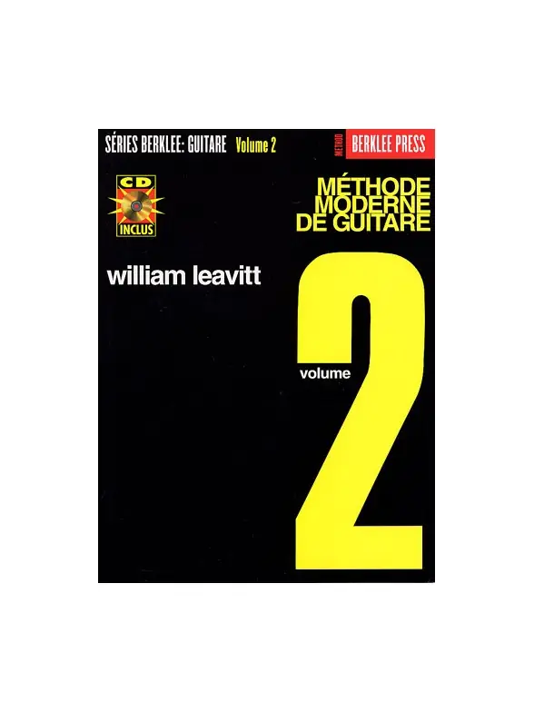Fri frakt Méthode Moderne De Guitare: Volume 2 Avec CD