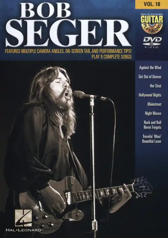 Trygg betalning Guitar Play-Along DVD Volume 18: Bob Seger