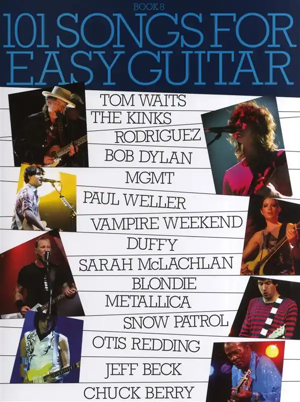 Sista chansen 101 Songs For Easy Guitar - Book 8