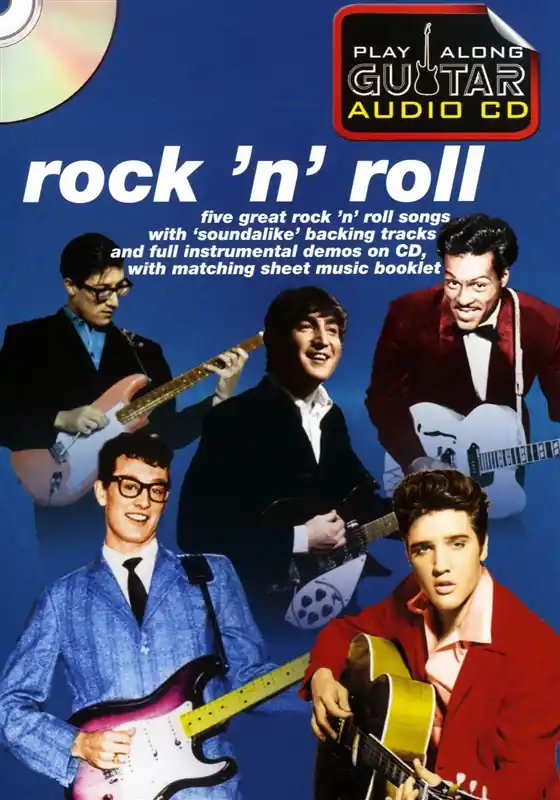 Play Along Guitar Audio CD: Rock 'N' Roll Billig
