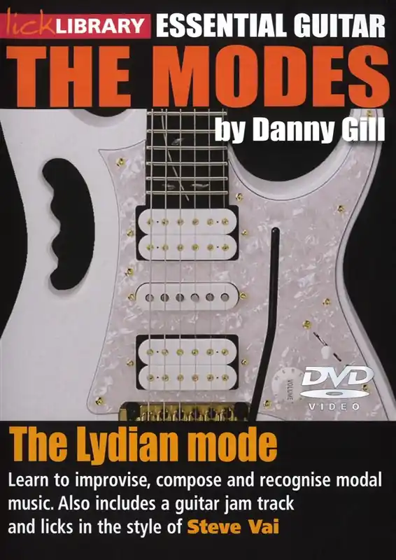 Lick Library: The Modes - Lydian (Steve Vai) Kundfavorit