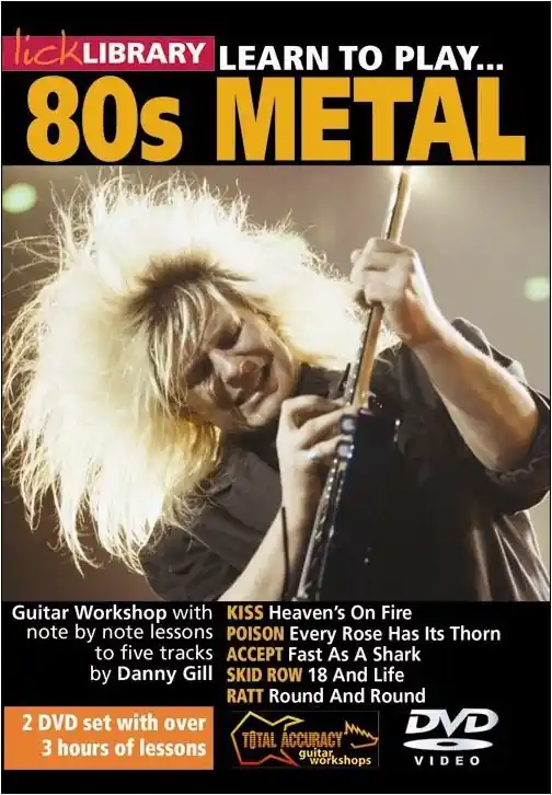 Lick Library: Learn To Play 80s Metal Begränsad tid