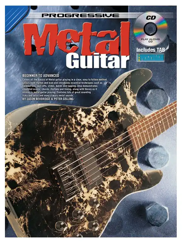 Rabatt Progressive: Metal Guitar Method (Book/CD)