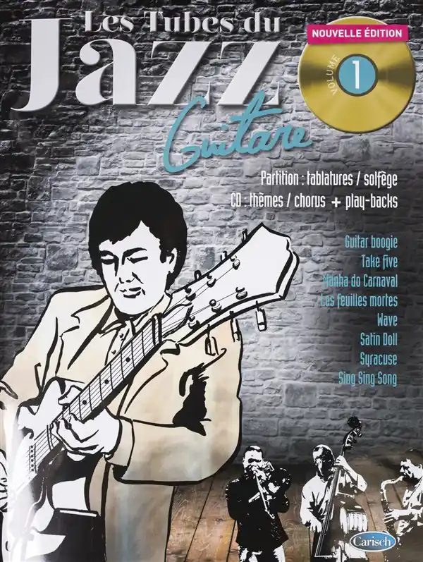 Expressleverans Tubes Du Jazz Guitar: Volume 1 (Book/CD)