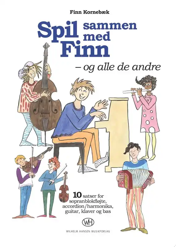 Nyhet Finn Kornebæk: Spil sammen med Finn - og alle de andre (Book)